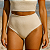Biquini Cintura Alta Feminino Moda Praia Exclusivo Premium Champanhe - Imagem 1