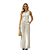 Conjunto Feminino Alfaiataria Colete + Calça Cintura Alta Off White - Imagem 5