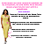 Vestido Midi Polo Feminino Malha Canelada Justo Elegante Amarelo - Imagem 2