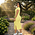 Vestido Midi Polo Feminino Malha Canelada Justo Elegante Amarelo - Imagem 6