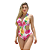 Maiô Engana Mamãe Lançamento Moda Praia Feminina Meio Fio Floral - Imagem 5