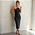 Vestido Feminino Preto Justo Balada Malha Prada Luxuosa - Imagem 1