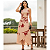 Conjunto Feminino Cropped + Saia Envelope Midi Estampado Bordô - Imagem 4