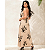 Conjunto Feminino Cropped + Saia Envelope Midi Estampado Preto - Imagem 6