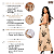 Conjunto Feminino Cropped + Saia Envelope Midi Estampado Preto - Imagem 3