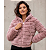 Jaqueta De Frio Feminina Pelinho Casaco Pelúcia Com Capuz Rosa - Imagem 7