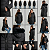 Jaqueta Alongada Feminina Parka Puffer Capuz Removível Frio Preto - Imagem 2