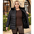 Jaqueta Com Capuz Moda Feminina Plus Size Puffer Inverno Preto - Imagem 4