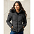 Jaqueta Moda Feminina Puffer Acolchoada Inverno Zíper Luxo Preto - Imagem 5