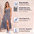 Vestido Feminino Midi Xadrez Com Botões E Fenda Alça Verão Preto - Imagem 2