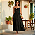 Vestido Longo Duna Feminino Elegante Festa Casual Alcinha Preto - Imagem 7