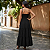 Vestido Longo Duna Feminino Elegante Festa Casual Alcinha Preto - Imagem 8