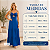 Vestido Longo Duna Feminino Elegante Festa Casual Alcinha Azul Royal - Imagem 4