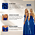 Vestido Longo Duna Feminino Elegante Festa Casual Alcinha Azul Royal - Imagem 2