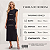 Vestido Midi Feminino Com Fenda Lateral Muscle Tee Soltinho Preto - Imagem 3