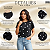 Camiseta T-shirt Gola Ribana 100% Algodão Feminina Bolinhas - Imagem 2