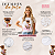Blusa Feminina Camiseta Baby Look 100% Algodão Gola Redonda Off Urso - Imagem 2
