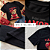 Blusa Feminina Camiseta Baby Look 100% Algodão Gola Redonda Preto Urso - Imagem 4