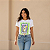 Blusa Feminina Camiseta Baby Look 100% Algodão Gola Redonda Off Mojito - Imagem 6