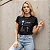 Blusa Feminina Camiseta Baby Look 100% Algodão Gola Redonda Preto Católica - Imagem 6