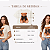 Camiseta Blusa Feminina Cropped Soltinha Estilosa Ursinho Off White - Imagem 3