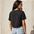 Camiseta Cropped Cow Tshirt Blusa Estilosa Larguinha Algodão - Imagem 7