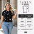 Tshirt Plus Size Camiseta Estampada Soltinha 100% Algodão - Imagem 3