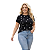 Tshirt Plus Size Camiseta Estampada Soltinha 100% Algodão - Imagem 8