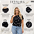 Tshirt Plus Size Camiseta Estampada Soltinha 100% Algodão - Imagem 2