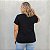 Tshirt Plus Size Camiseta Estampada Soltinha Pronta Entrega Preta Ursinho - Imagem 7