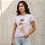 Babylook Feminina Básica Manga Curta T-Shirt Casual Verão Ursinho - Imagem 5