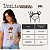Babylook Feminina Básica Manga Curta T-Shirt Casual Verão Ursinho - Imagem 3