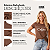 Babylook Feminina Básica Manga Curta T-Shirt Casual Verão Marrom Coffee - Imagem 2