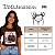 Camiseta Tshirt Verão Gola Redonda Brilhosa Estampada Casual Marrom Bolsa - Imagem 3