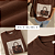Camiseta Tshirt Verão Gola Redonda Brilhosa Estampada Casual Marrom Bolsa - Imagem 4