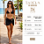 Conjunto Biquíni Trikini Kit 3 Peças Saia Moda Praia Piscina Preto - Imagem 5
