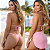 Conjunto Biquíni Trikini Kit 3 Peças Saia Moda Praia Piscina Rosa Claro - Imagem 10