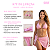 Conjunto Biquíni Trikini Kit 3 Peças Saia Moda Praia Piscina Rosa Claro - Imagem 3
