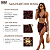 Conjunto Biquíni Trikini Kit 3 Peças Saia Moda Praia Piscina Marrom - Imagem 4