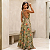 Vestido Longo Indiano Boho Estampado Premium Importado Moda - Imagem 8