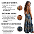 Vestido Longo Indiano Com Recortes E Alças Cruzadas Ajuste Azul Escuro - Imagem 3