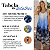 Vestido Trapézio Moda Indiano Viscose Soltinho Confortável Azul marinho - Imagem 2