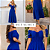 Vestido Longo Casual Soltinho Alcinha Babado Verão Festa Azul - Imagem 5