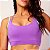 Top Candy fitness Lilás com alças duplas em poliamida - Imagem 1