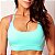 Top Candy Fitness Picolé verde água com alças duplas em poliamida - Imagem 4