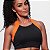 Top Débora Black com alças cruzadas Laranja Aperol - Imagem 1