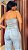 Corset Bruna Jeans Claro - Imagem 4