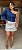 Blusa Nanda Jeans Escuro - Imagem 1