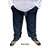 Calça de Moletom flanelada Pluz Size G4 G5 G6 G7 G8 Tamanhos Grandes Com Punho - Imagem 10