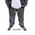 Calça de Moletom flanelada Pluz Size G4 G5 G6 G7 G8 Tamanhos Grandes Com Punho - Imagem 7